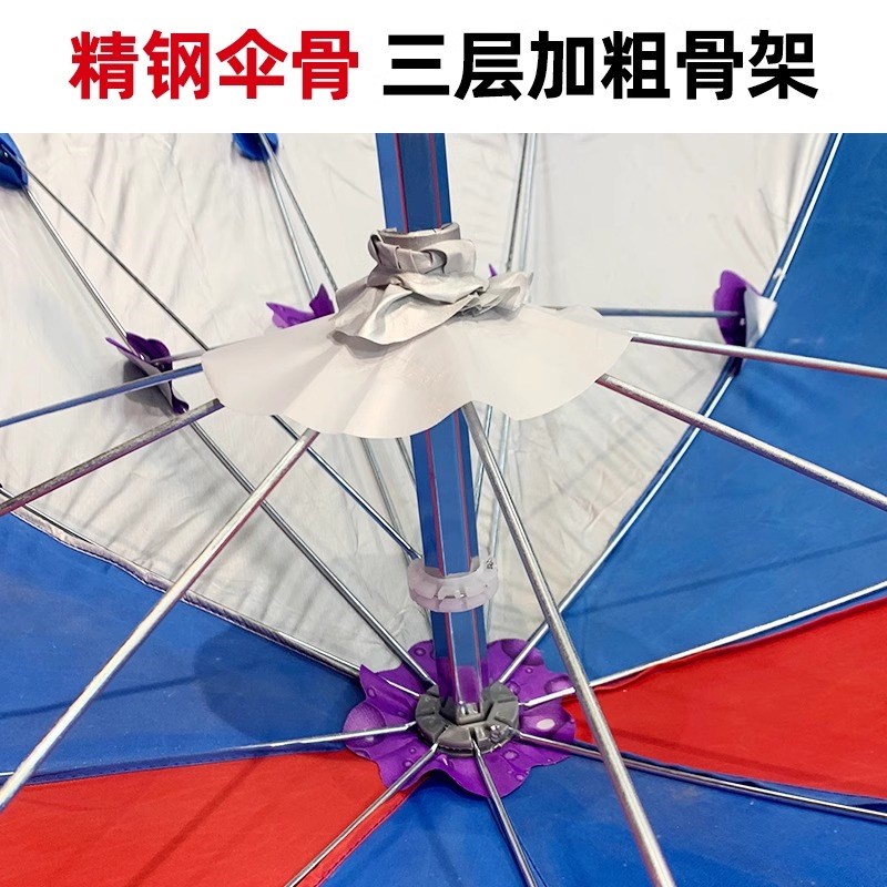 摩托车雨伞可拆加厚撑杆伞可收缩挡雨罩三轮车遮阳伞雨伞加长防雨