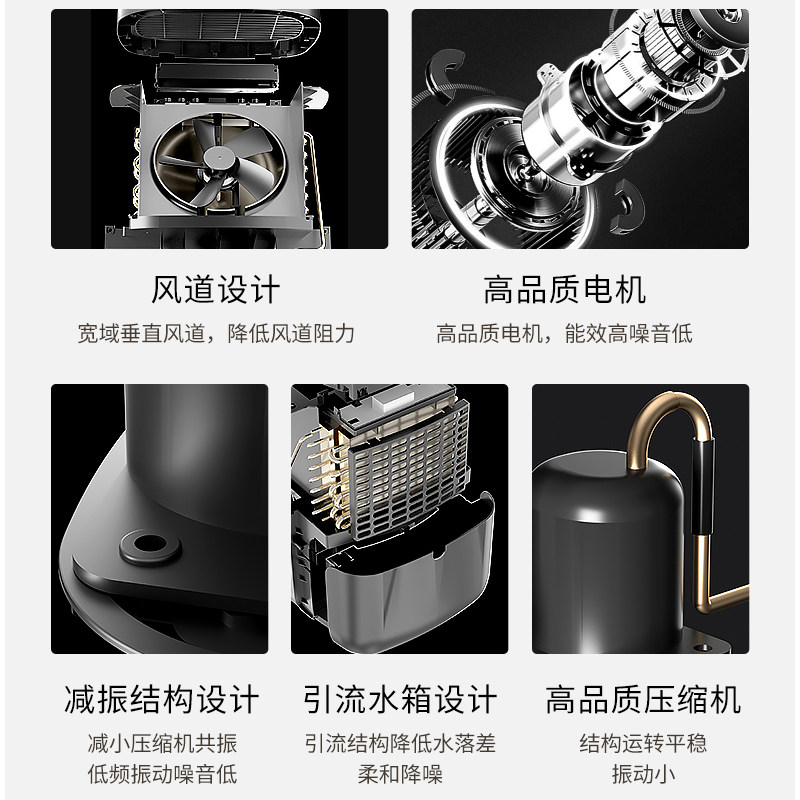 新飞除湿机家用卧室地下室内吸湿器干燥除潮抽湿器静音防潮压缩机