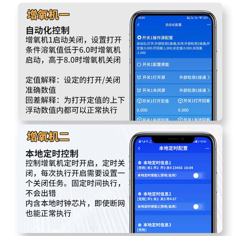4G手机控制鱼塘溶氧值ph监测仪水产养殖水质溶解氧智能检测控制器