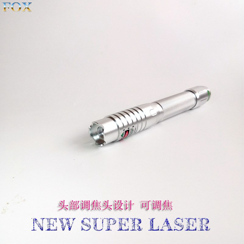超亮FOX大功率绿色激光灯手电大液晶屏10000教练定点指挥救援白天