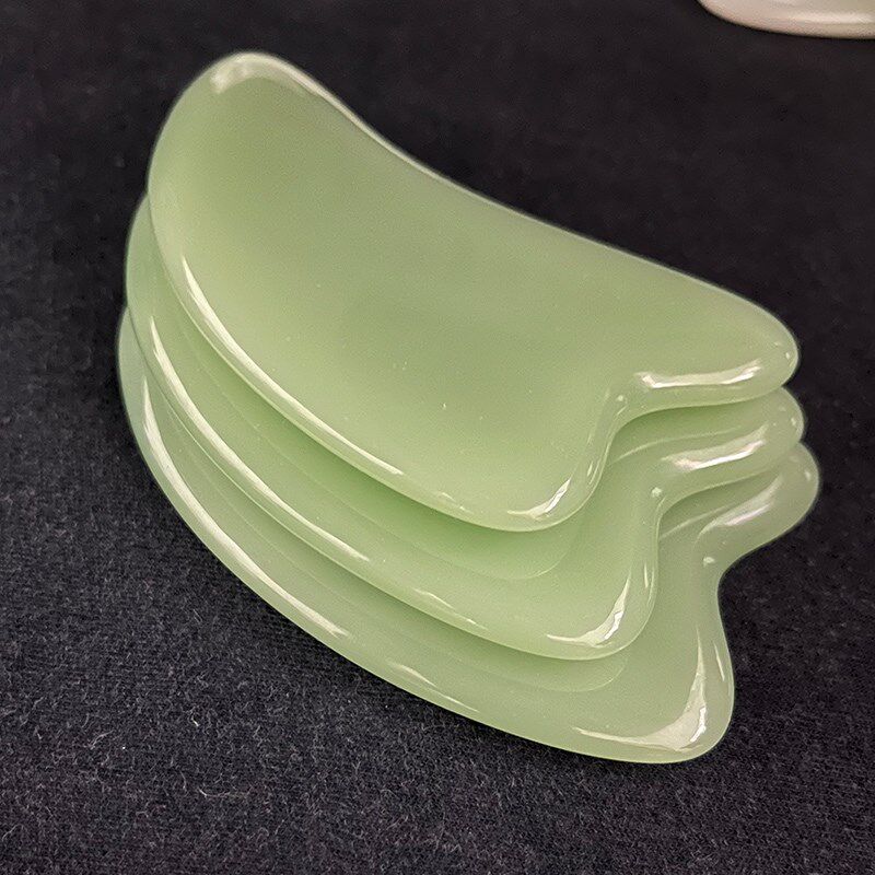 东陵玉刮痧板天然玉石面部提拉眼按摩穴位棒