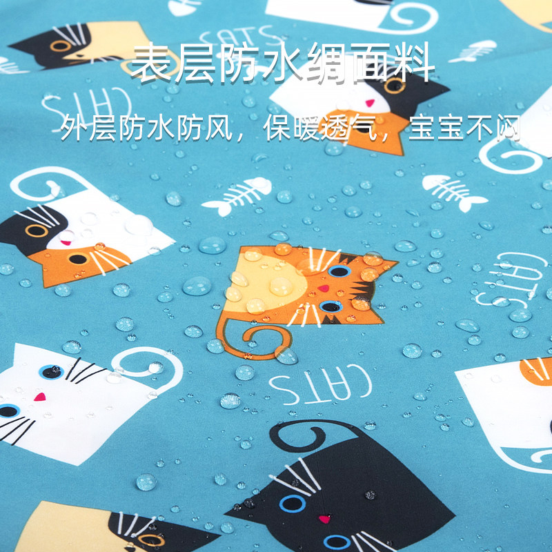 婴儿推车披风宝宝多用毯防水防风盖毯幼童保暖抱被儿童外出便捷毯