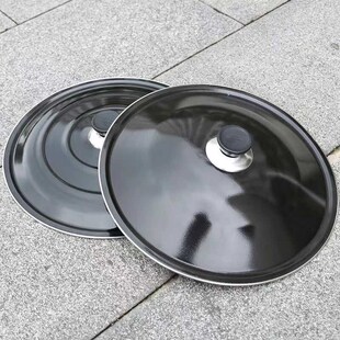 32cm炒锅盖32公分搪瓷通用圆形32寸锅盖34cm36cm铁锅锅盖家用老式