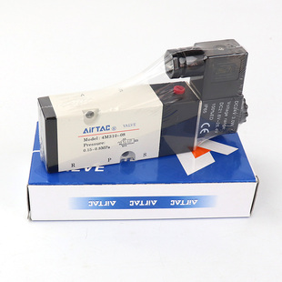 标准尺寸4M310一08板式/4M31008B/220V/24V/110V二位五通电磁阀