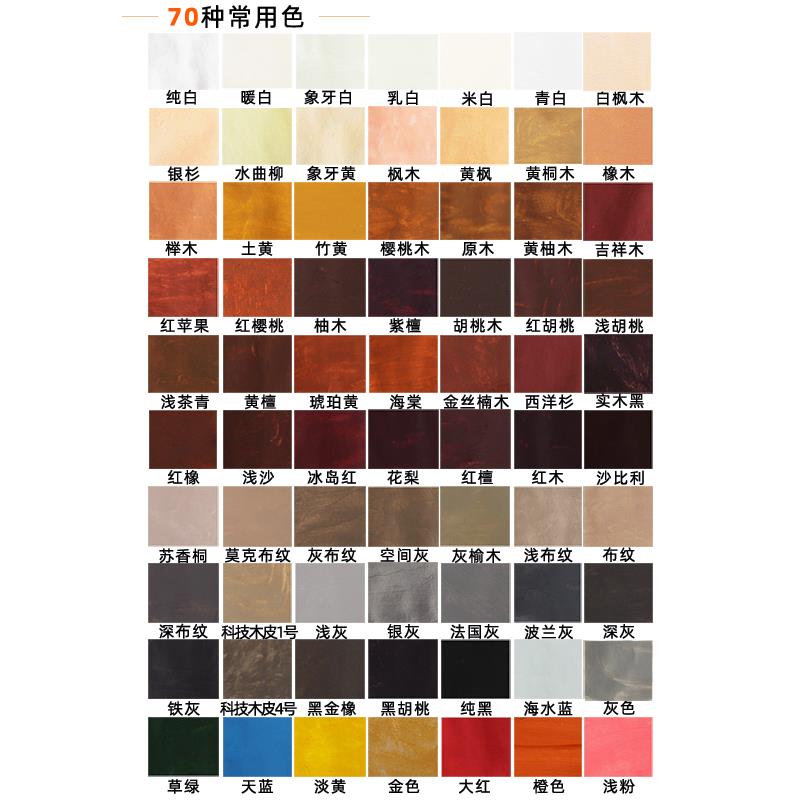 69色全色套装木制品修补膏 补漆膏 修补漆 木器修补液 家具修复