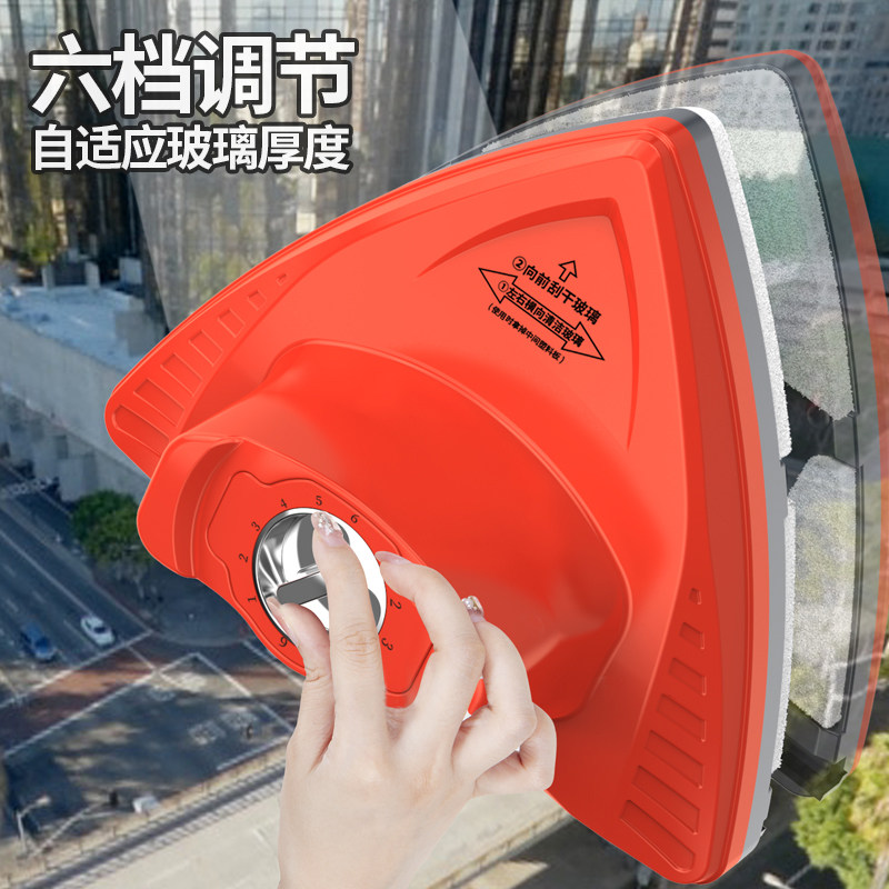擦玻璃神器双面擦家用一二三层保洁专用高层加厚窗清洗工具双面擦