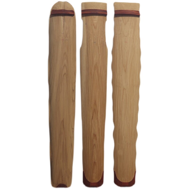古琴木坯定制 面板老杉木 底板梓木 仲尼落霞 蕉叶式 来样加工