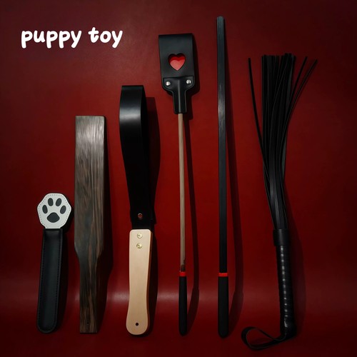 「puppy toy」SP皮拍子马鞭戒尺拍教鞭散鞭藤条猫爪拍cos套装道具
