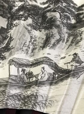 男士折扇古典中国风扇子特色礼品送老外国人传统中式竹扇手工艺品