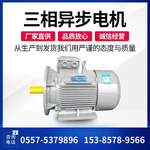 YE2全铜芯风机水泵压缩机机床印刷机三相异步电机 55KW  厂家直销