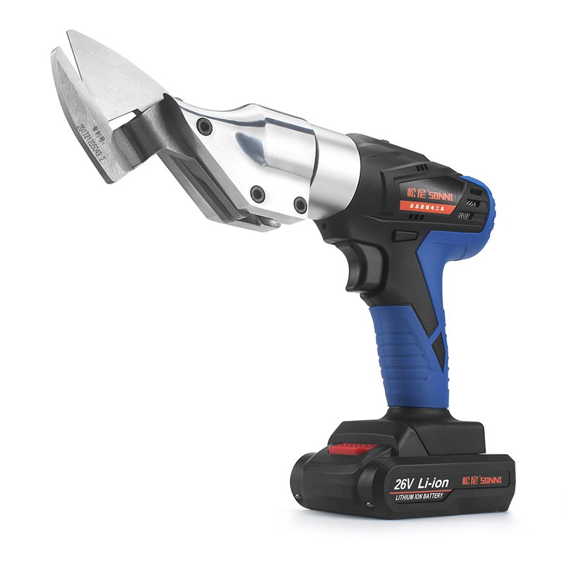 松尼电动铁皮剪不锈钢彩钢瓦钢专用剪刀锂电多功能剪铁皮剪子剪刀