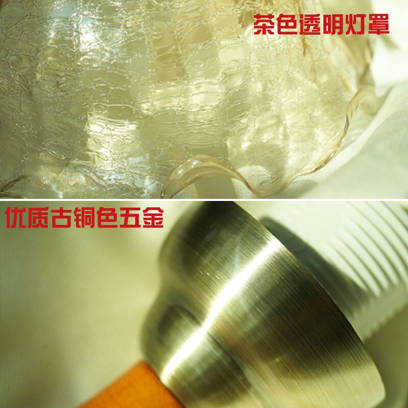 玄关走廊过道法式复古主卧室床头吊线灯美式吧台高级感餐厅小吊灯