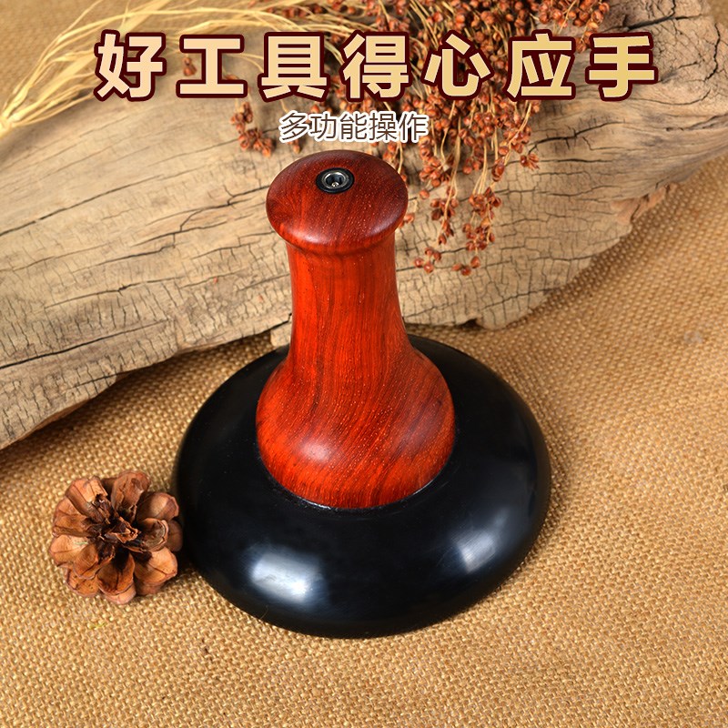 砭石温灸仪电热能量仪加大揉腹扶通罐阳美容院刮痧能量石疏通按摩