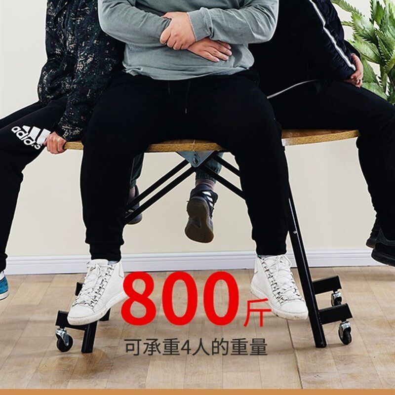 家用折叠桌简约可移动圆形餐桌酒店玻璃转盘大圆桌面10人吃饭桌子