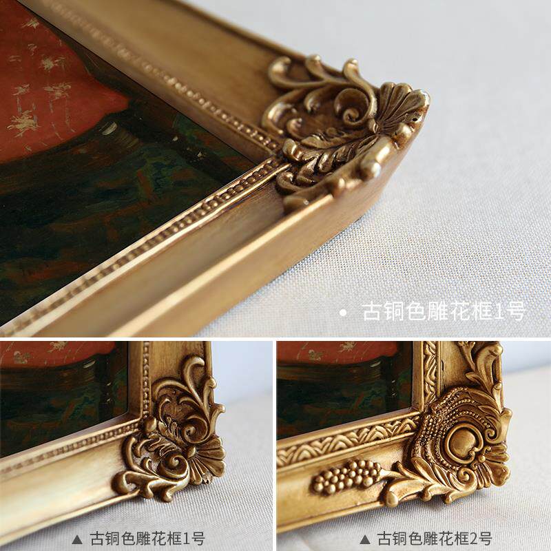 《三女神》法式复古艺术客厅装饰画玄关壁炉餐厅古典挂画人物壁画