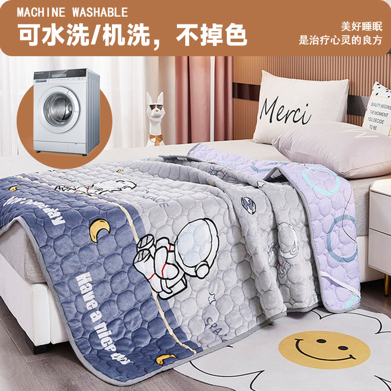 加厚法兰绒床垫学生宿舍单人垫被褥子家用榻榻米垫子睡垫床垫软垫