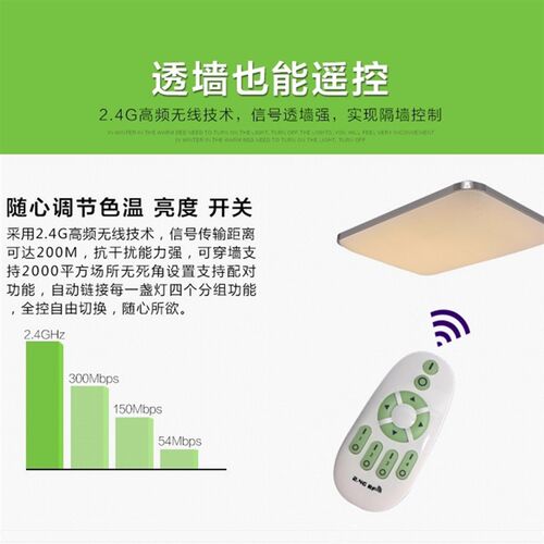 2.4g无极遥控调色温电源60 84 108W穿墙智能控制无线光驱动器热销