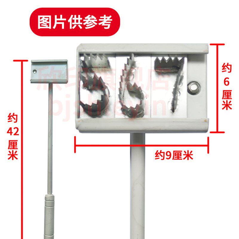 定制不锈钢生猪打码器编号码拍号器活猪牛羊屠宰打号机打号器锯齿