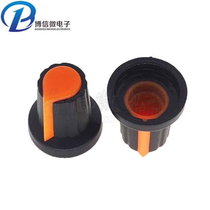 AG2 WH148旋钮 塑料旋钮梅花柄15X17mm AG2型 电位计功放旋钮帽子