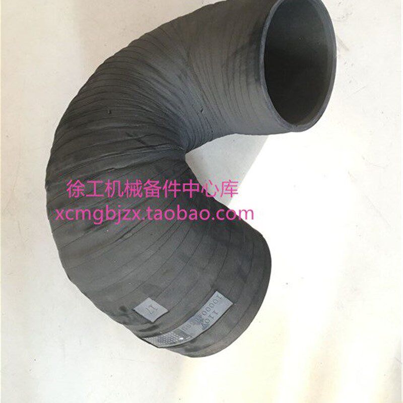 徐工LW500FV/HV/KV/600FV装载机增压器空滤总成进气胶管连接弯管