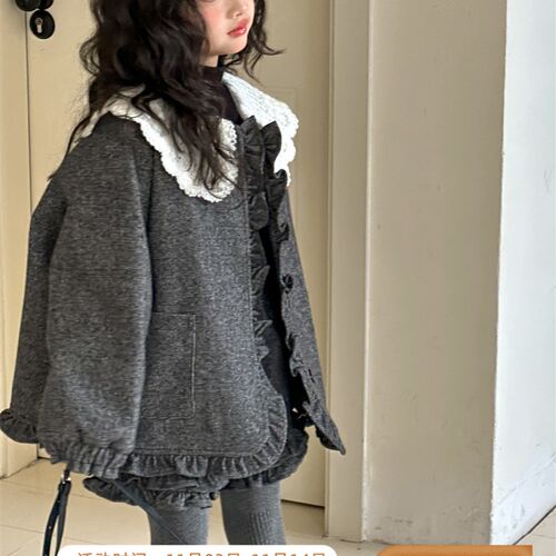 女童加厚棉服2025冬装新款儿童冬季超好看保暖外套女大童洋气棉衣