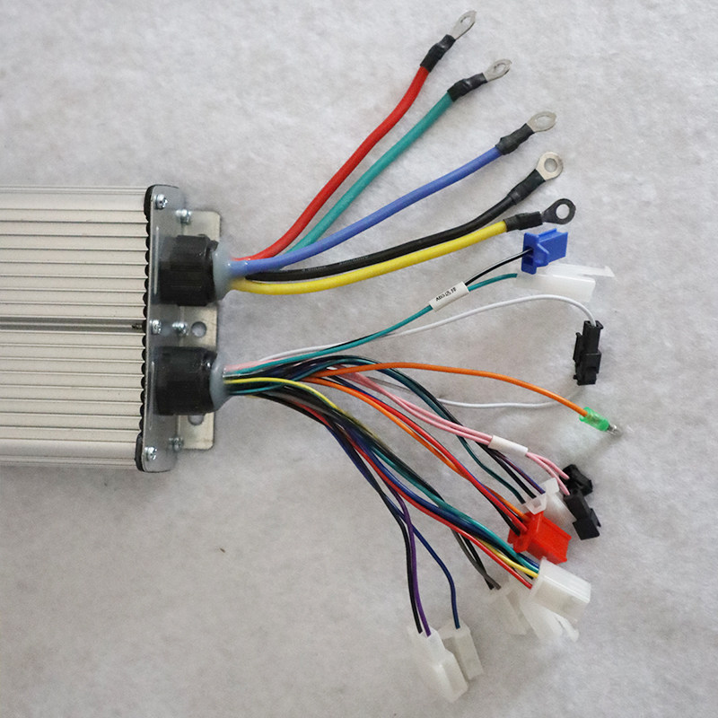 48v800w智能电磁刹车控制器工程车三轮手推车无刷电机专用电子刹