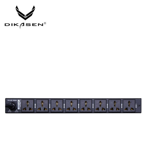 迪卡森IP 1080B 电源时序器多功能9路电源控制器 插座顺序器