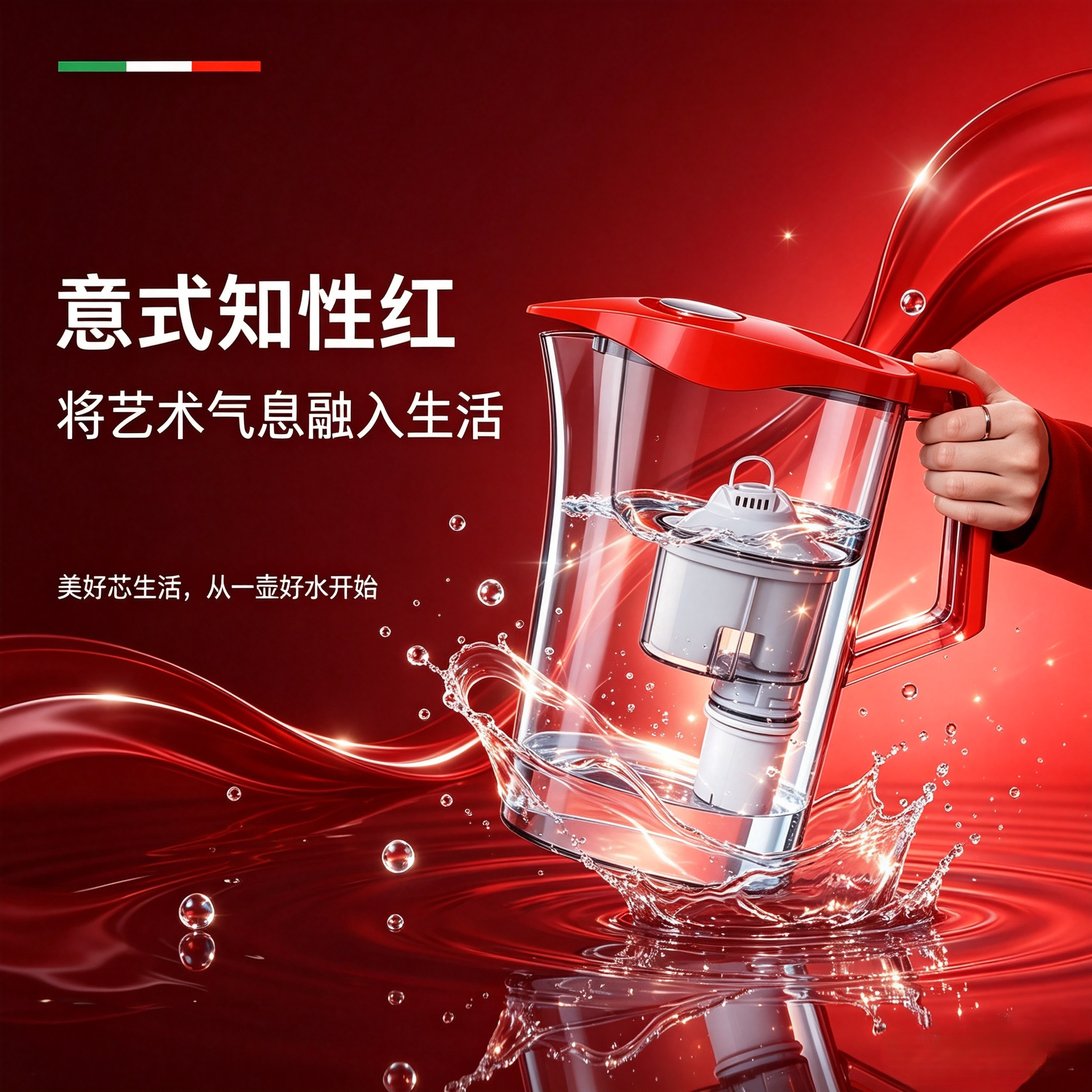 Laica莱卡热卖直饮原装过滤水壶