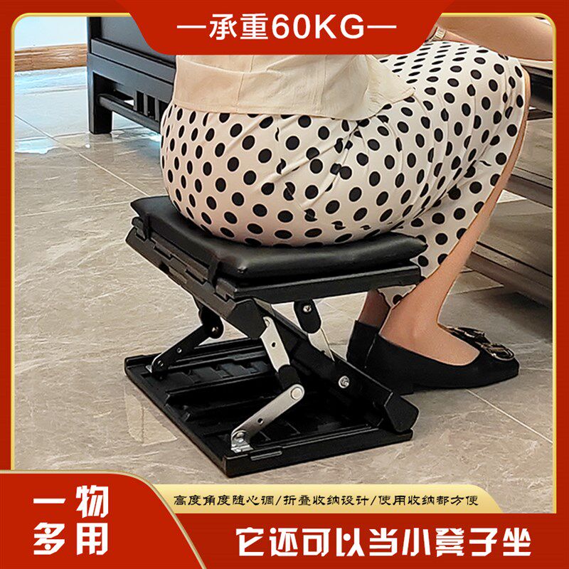 车载脚凳汽车后排座椅腿托家用多功能搁脚凳户外便携凳子脚踏板