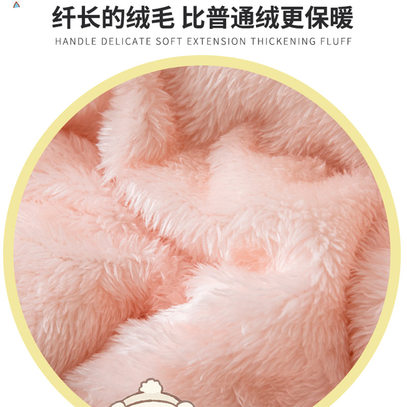 卡通玩偶兔绒抱枕被子两用办公室午睡沙发靠枕二合一汽车上加厚冬