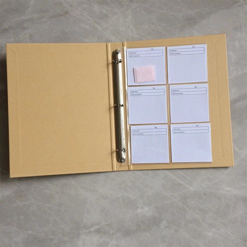 布料样品册空面料镂空样卡天窗样本辅料色卡本样板册格子套装展示