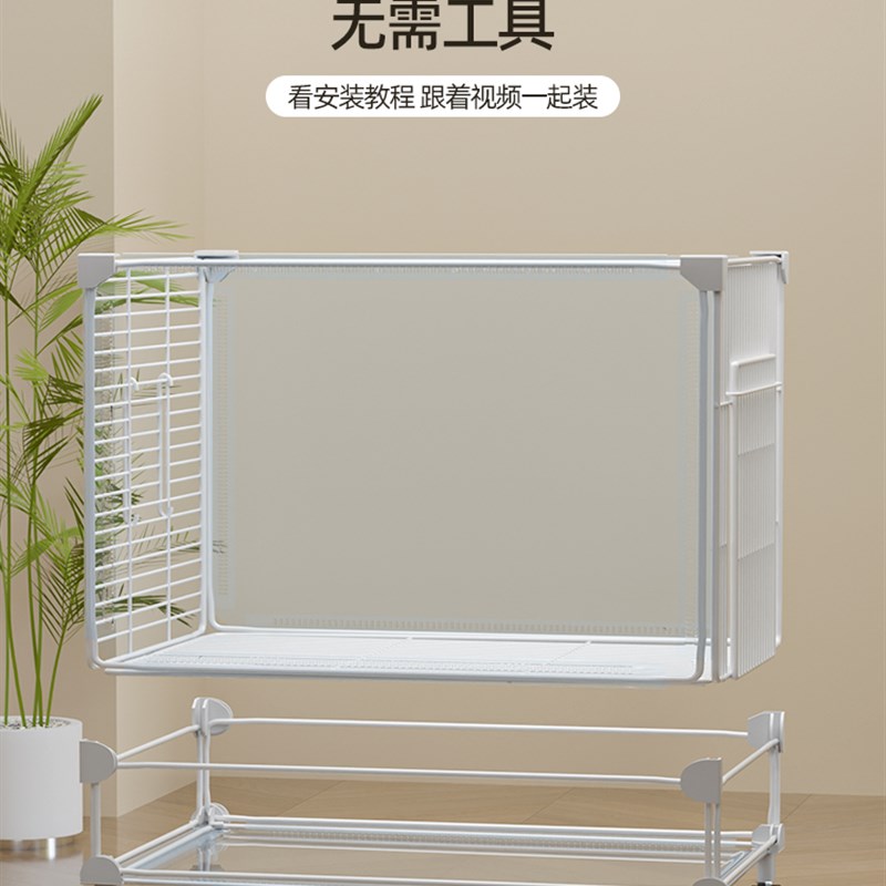 鹦鹉专用鸟笼八哥虎皮黑凤凰牡丹专用大鸽笼家豪宅鸟笼