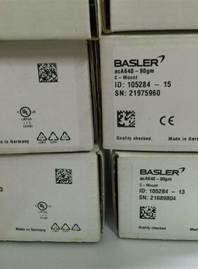 Basler acA640-90gm  VGA分辨率 德国巴斯勒 工业相机acA640-90gm