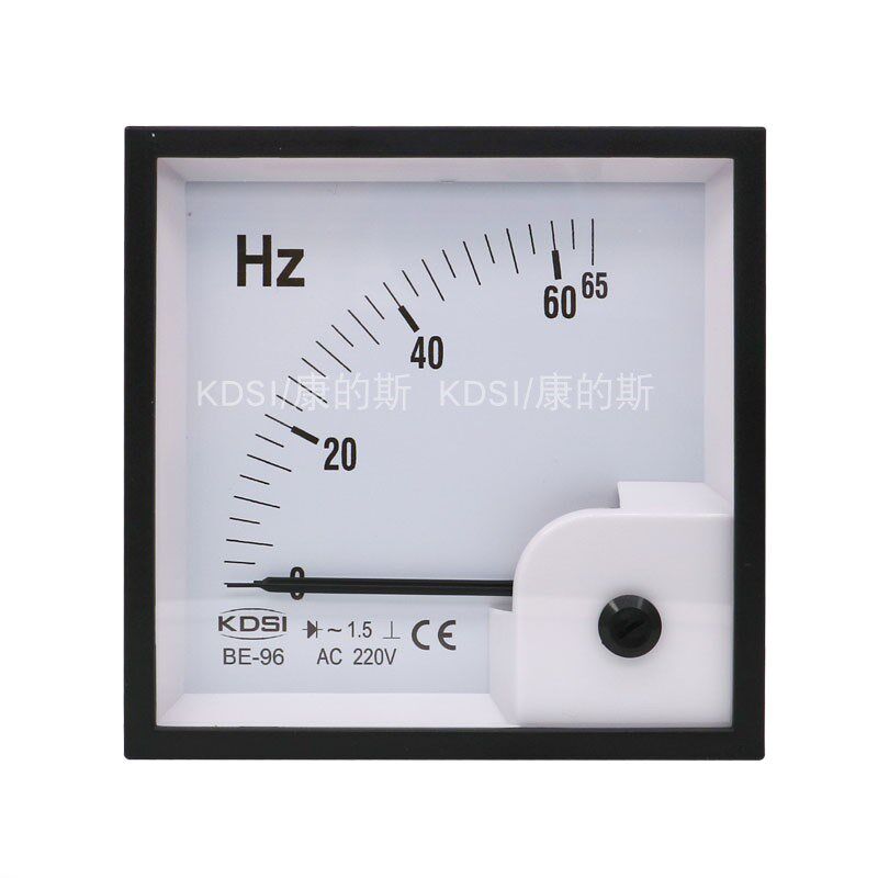 厂家供应 KDSI指针式频率BE-96 0-65Hz 220V方形开孔电表