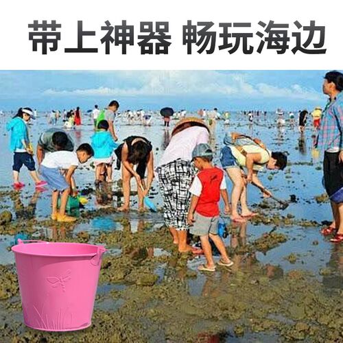 赶海神器海边沙滩耙子贝壳蛤蜊挖牡蛎螃蟹蛏子不锈钢水草工具套装