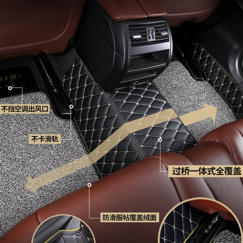 东风风神皓瀚脚垫专用浩瀚汽车全包围丝圈车垫子装饰用品2023款23