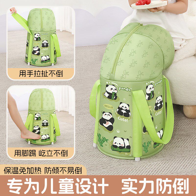 可折叠泡脚桶儿童恒专用温小号足浴桶小朋友洗脚盆学生宝宝洗脚桶