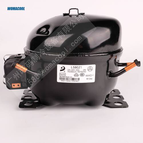 Donper/东贝 L58CZ1 冷媒R134A 电压220-240V~50Hz制冷冰箱压缩机