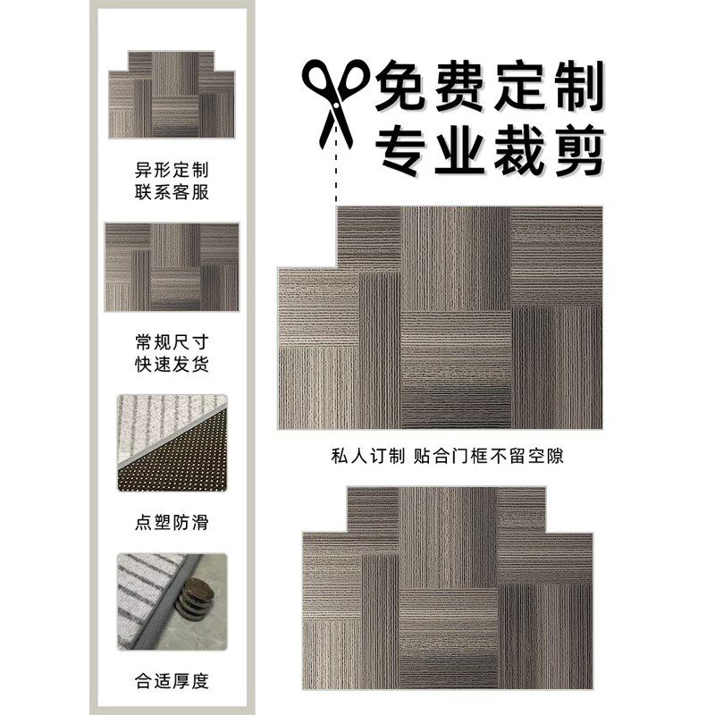 高级感入户门地垫客厅进门门口脚垫入门门垫室内蹭脚垫子耐脏地毯