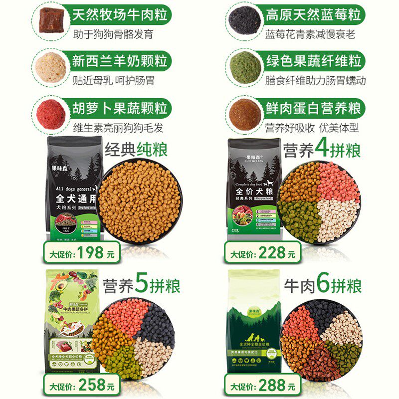 狗粮通用型大包装100斤金毛拉布拉多马犬大袋40便宜优惠大型成犬