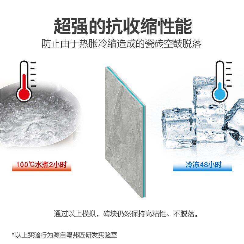 碳基瓷砖胶高粘性全能型防水大砖C2级强力胶泥粘合剂修补代替水泥
