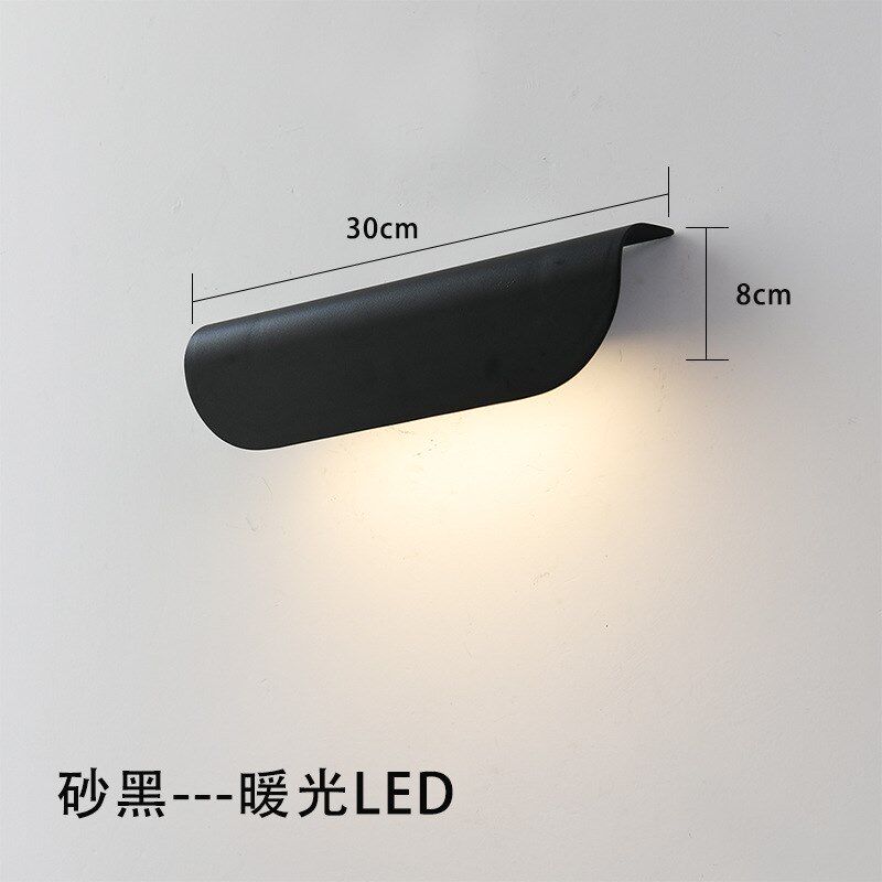 户外led长条壁灯防水别墅庭院花园外墙围墙壁灯室内走廊楼梯客厅