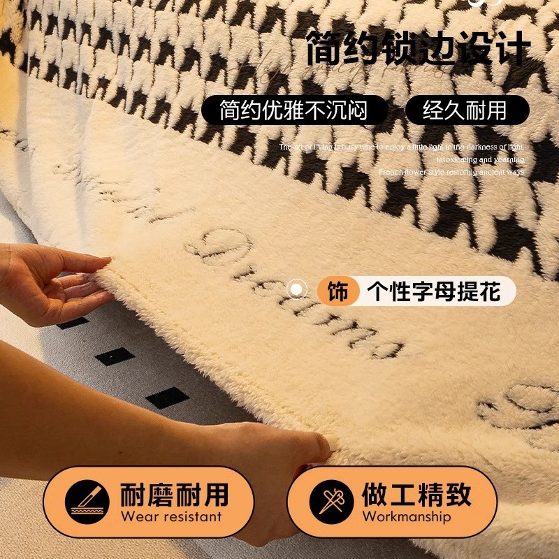2025新款沙发盖布巾防滑皮沙发垫子四季通用全盖万能套罩毯靠背巾