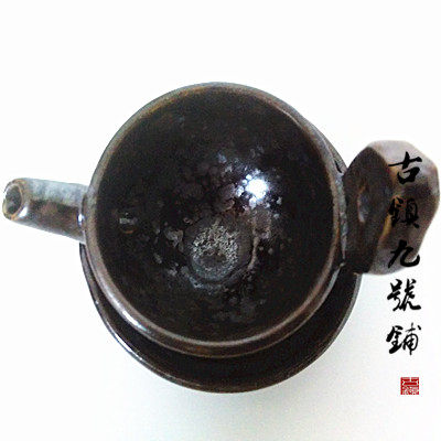 宋代仿古油灯陶瓷复古烛台老式煤油壁灯酥油古典中式禅意装饰摆件