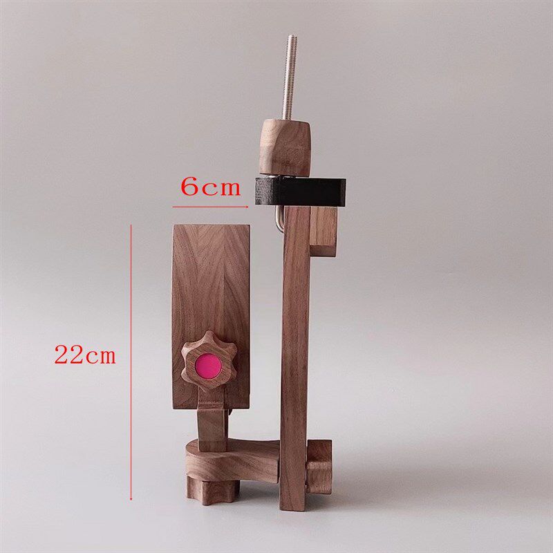 木东手缝木夹手工皮具固定夹工具diy缝线桌面皮革工具