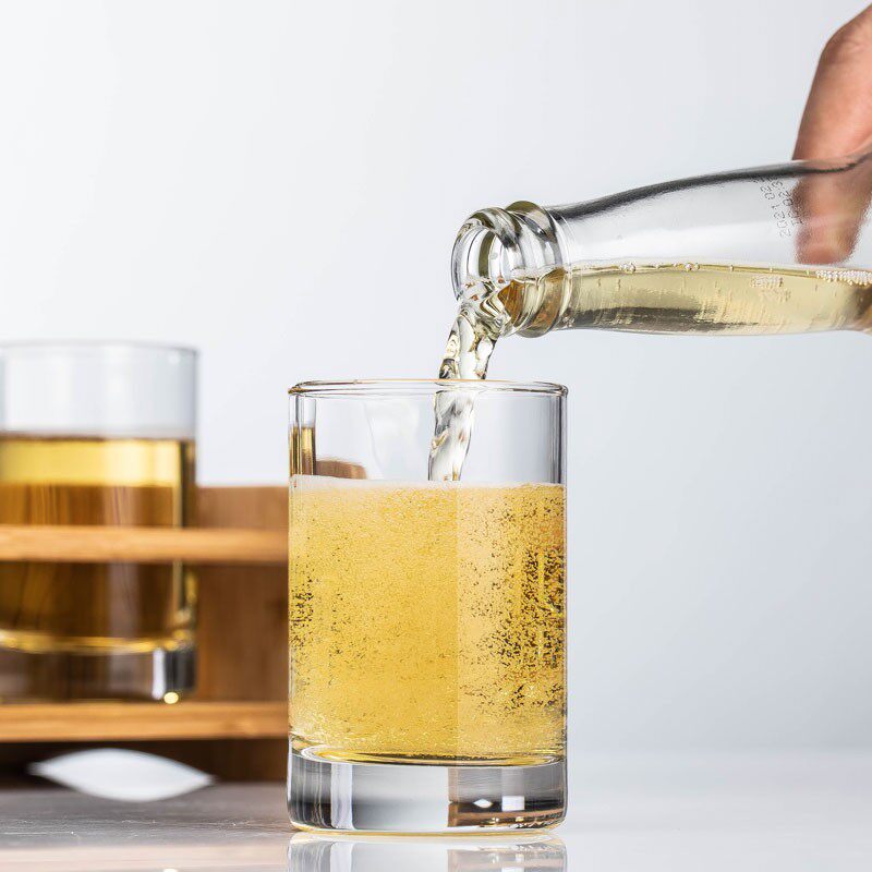 家用无铅玻璃杯啤酒杯小号精酿啤酒品酒杯3两黄酒杯酒吧KTV小号杯