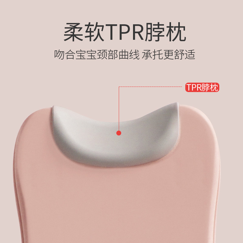 儿童洗头发躺椅宝宝可坐躺洗头神器可摺叠小孩洗发洗头牀家用凳子