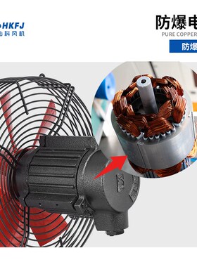 BNF网罩式防爆外转子轴流风机排风扇换气扇工业排风扇散热风扇