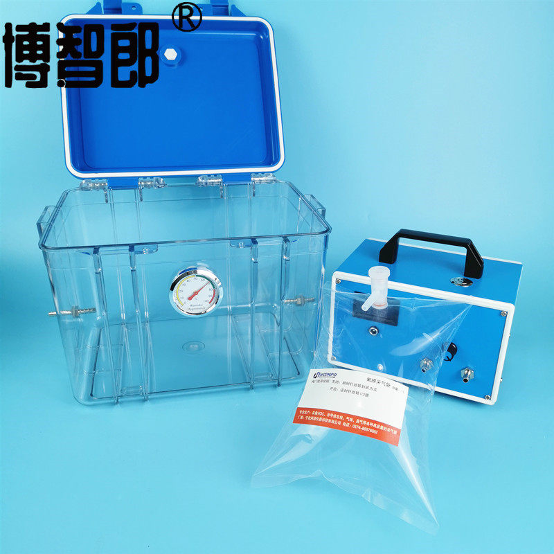真空气体采样箱恶臭气体气袋采样箱负压采样泵采样枪污染源废气非