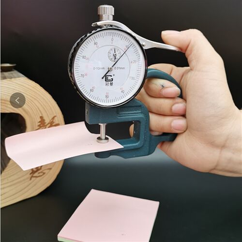 冠量测厚仪 指针测厚表 皮革 纸张 薄膜袋测厚规 100MM/0.1测厚表